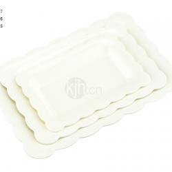 花邊長(zhǎng)方餐盤(pán)(4、6PCS