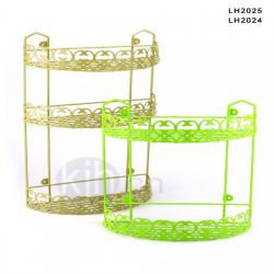 雕花半圓二層、三層架