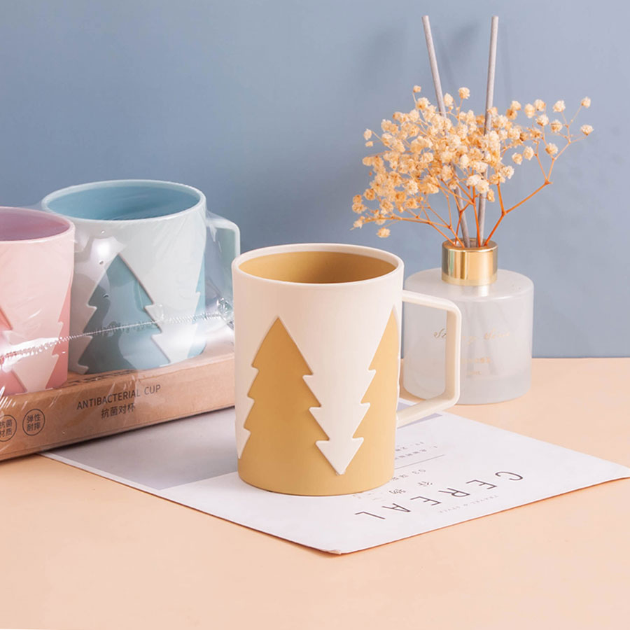 圣誕樹抗菌口杯/對杯(