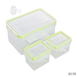 樂(lè)廚密封保鮮盒3件套（