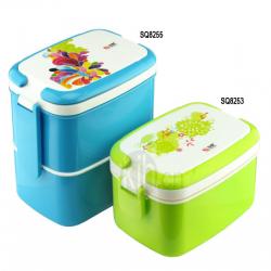 長(zhǎng)方型手提飯盒、雙層