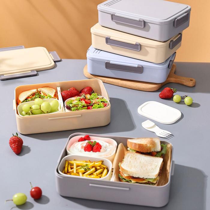 輕食極簡分格餐盒